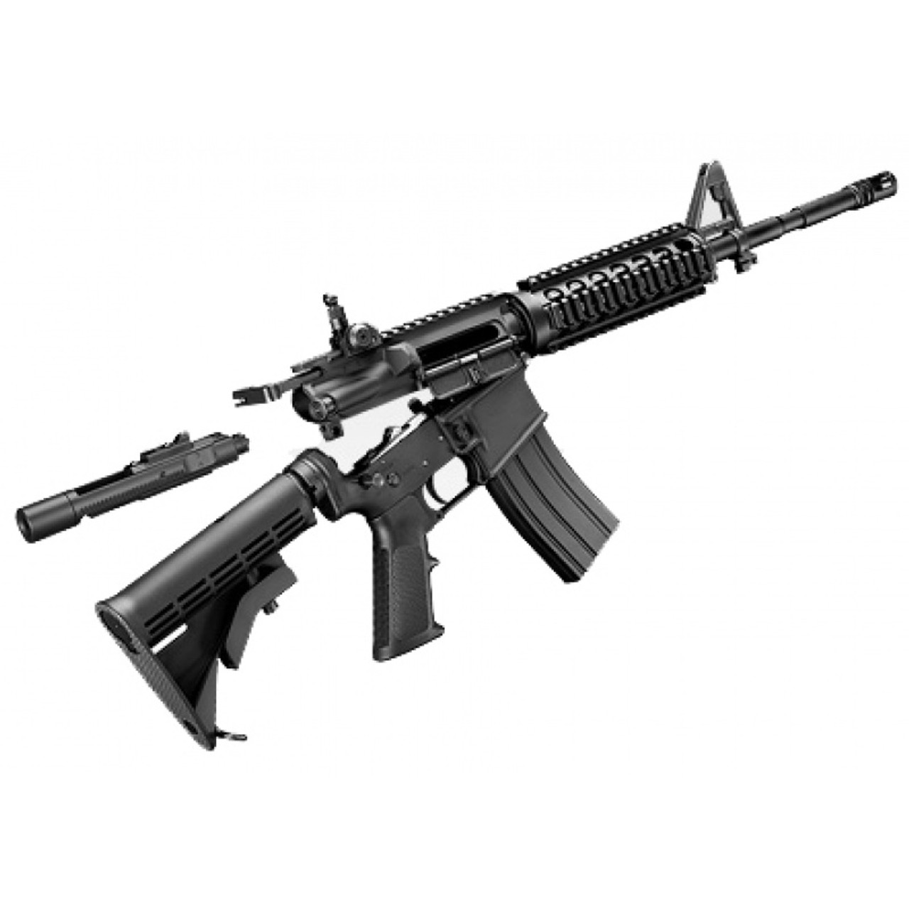 TOKYO MARUI M4A1 MWS GBB AIRSOFT RIFLE - BLACK - MiR Tactical