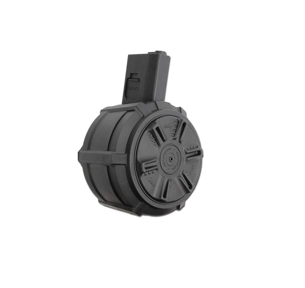 G&G PCC 45 1500 ROUND MANUAL DRUM POLYMER MAGAZINE - BLACK - MiR