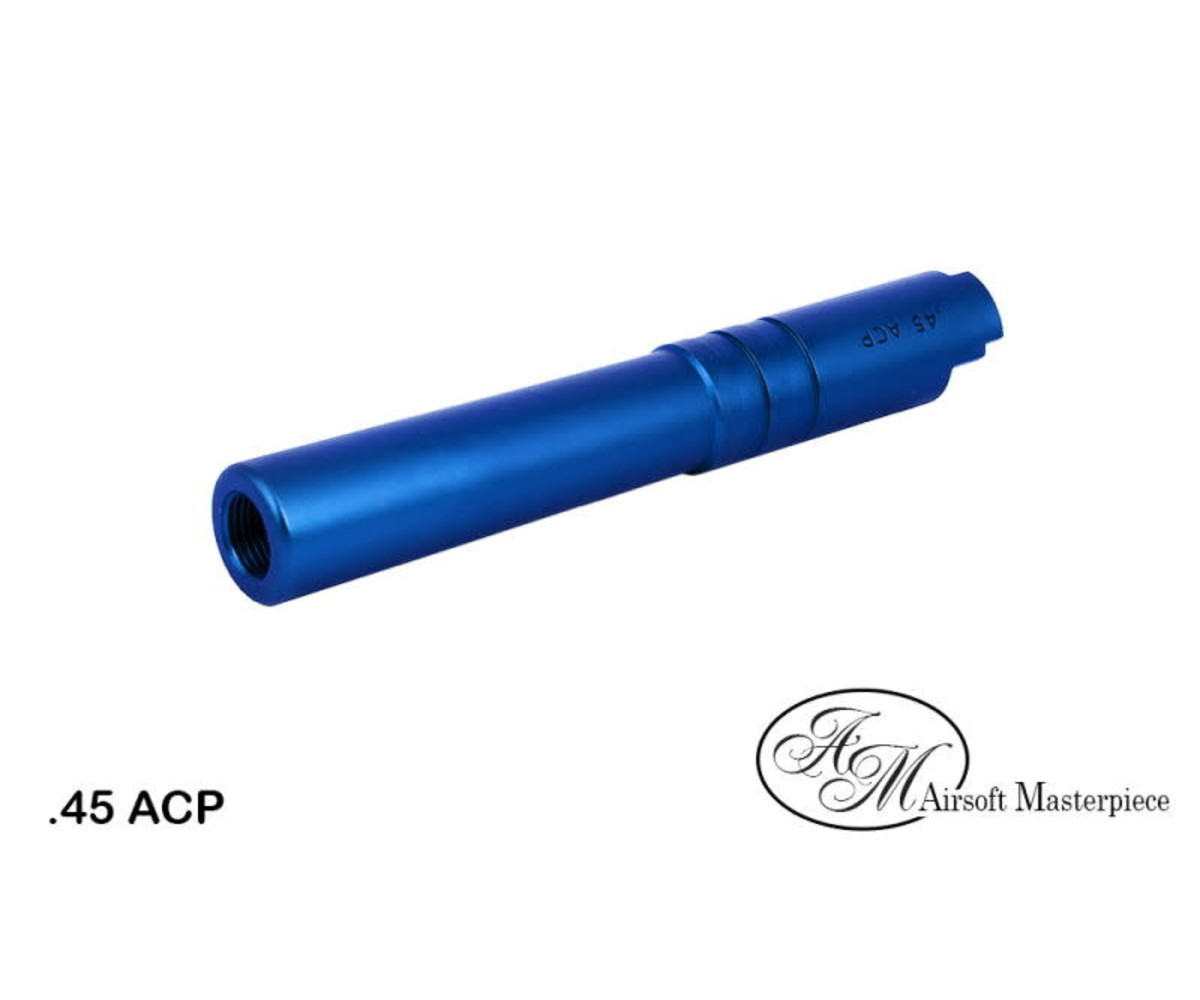 AIRSOFT MASTERPIECE .45 ACP THREADED ALUMINUM OUTER BARREL FOR HI