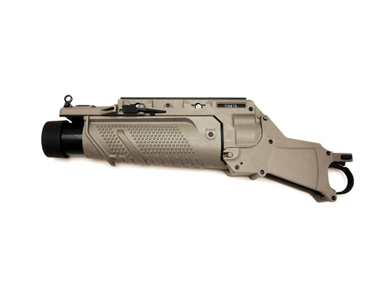 LANCER TACTICAL EGLM MK16 STYLE AIRSOFT GRENADE LAUNCHER - TAN 