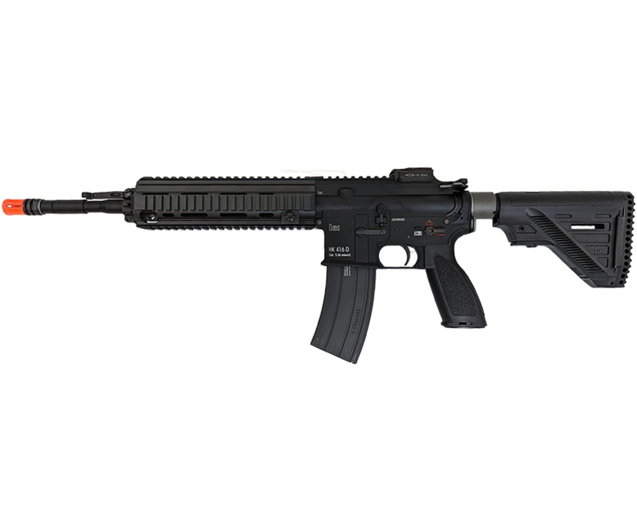 UMAREX HK416 A4 GAS BLOWBACK AIRSOFT RIFLE BY KWA - BLACK - MiR Tactical