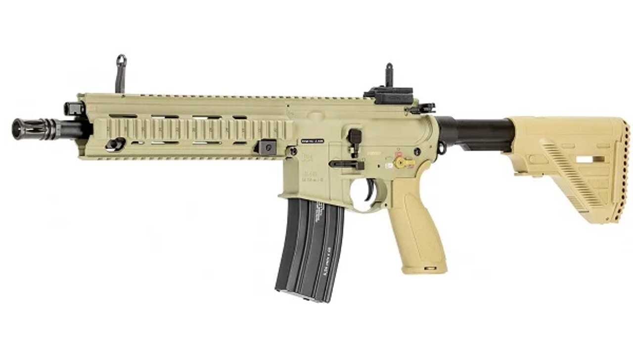 ELITE FORCE HK 416 A5 COMPETITION LEVEL AEG AIRSOFT RIFLE - TAN - MiR  Tactical