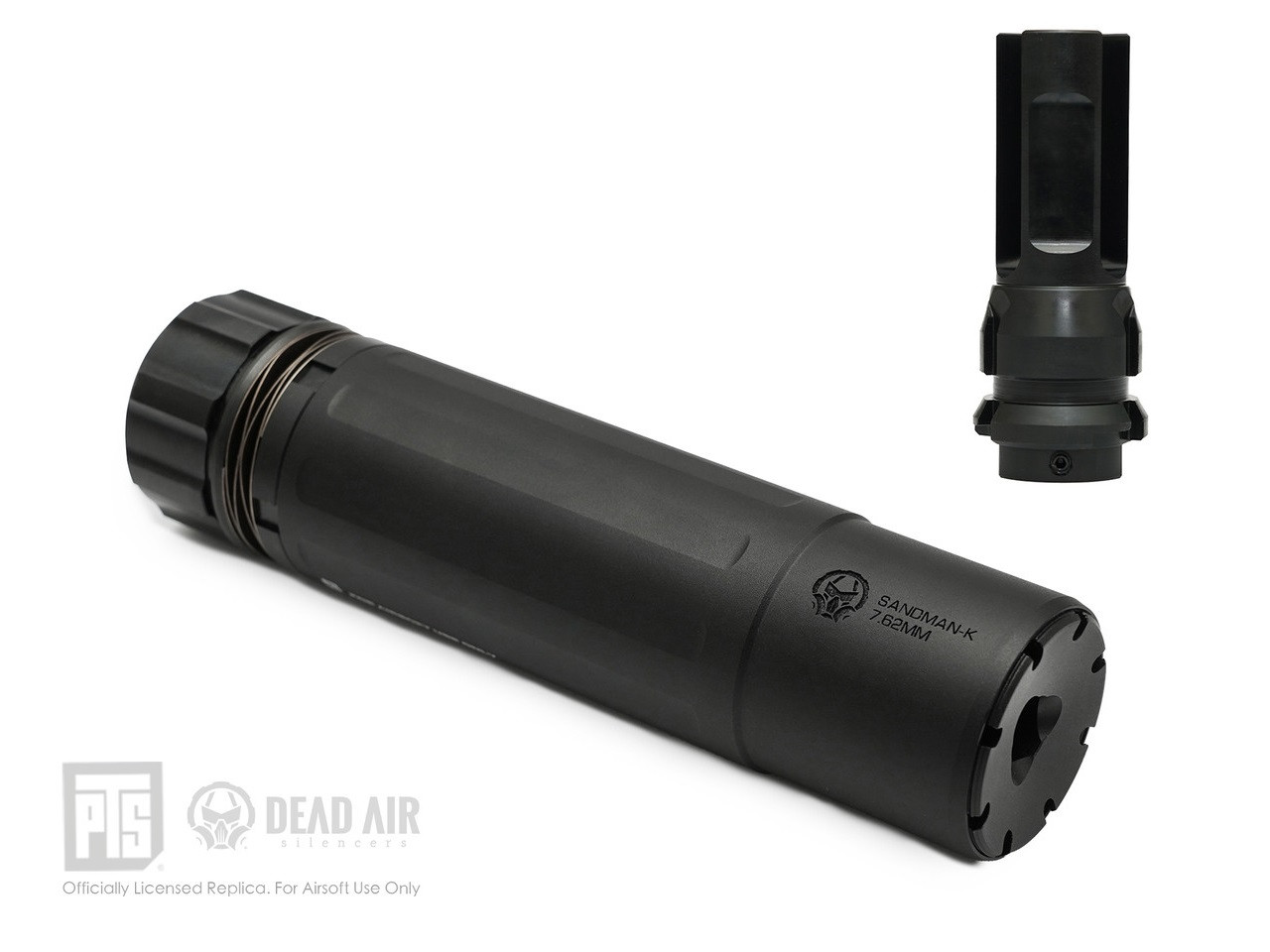 PTS DEAD AIR SANDMAN-K MOCK SUPPRESSOR W/ DEAD AIR KEYMO FLASH