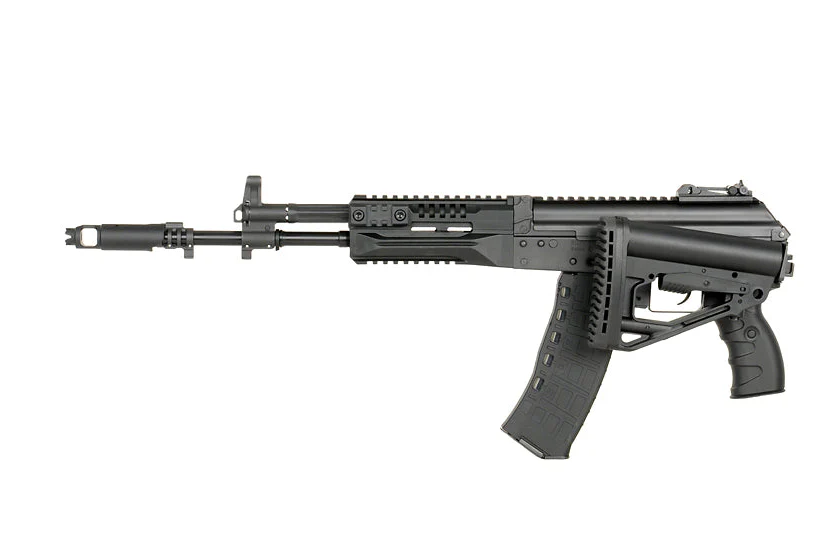 ARCTURUS AK12 MODERNIZED FE AEG AIRSOFT RIFLE - BLACK - MiR Tactical