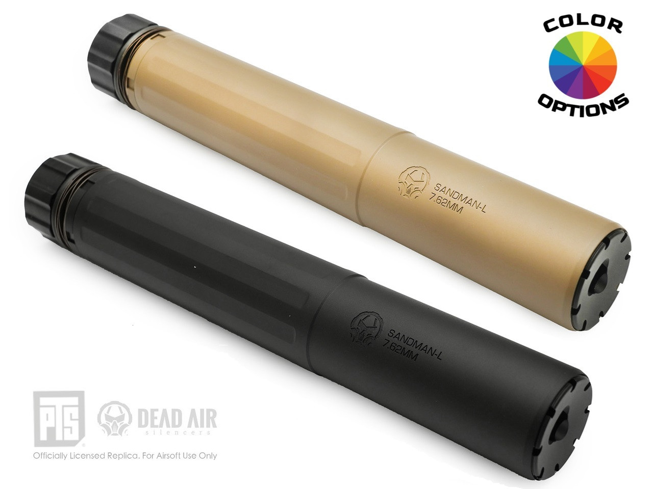 PTS DEAD AIR SANDMAN-L MOCK SUPPRESSOR W/ DEAD AIR KEYMO FLASH
