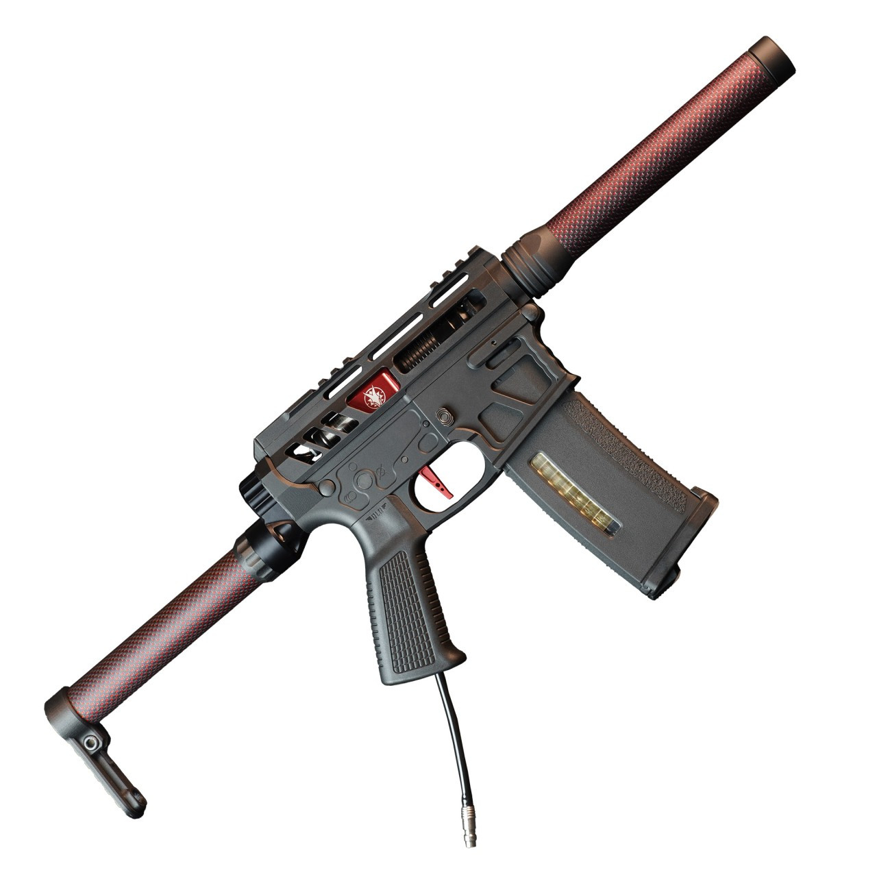 WOLVERINE HERETIC LABS ARTICLE III HPA SPEEDSOFT RIFLE - CARBON