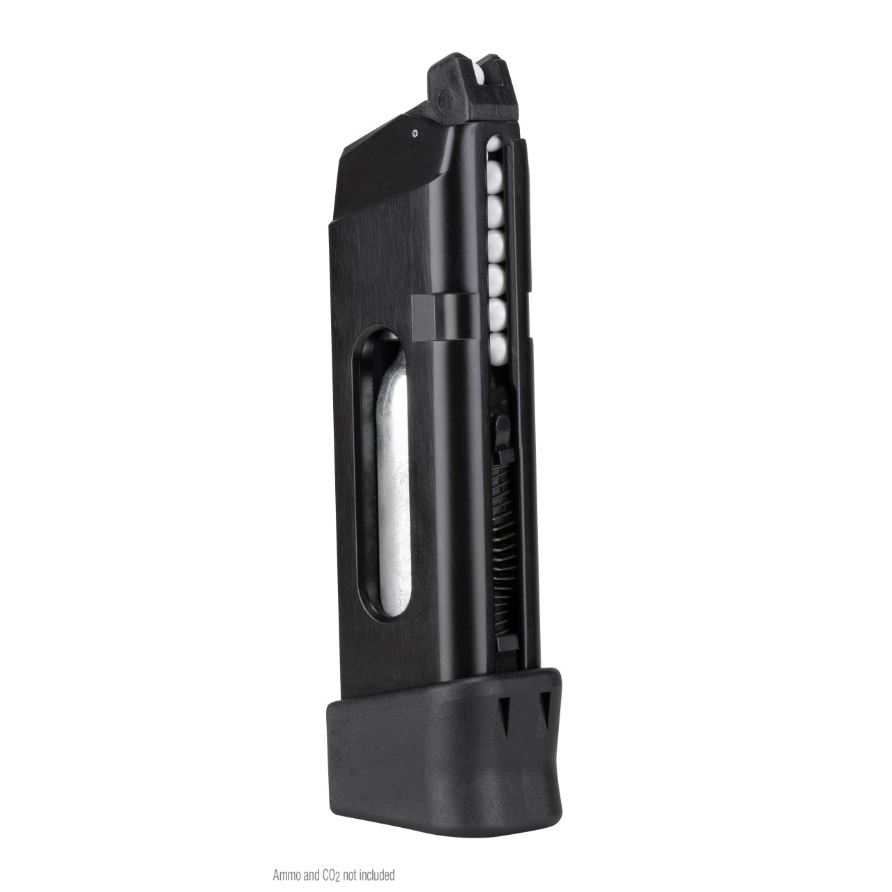 UMAREX/SRC GLOCK 19 GEN5 MOS 17 ROUND CO2 AIRSOFT MAGAZINE - BLACK
