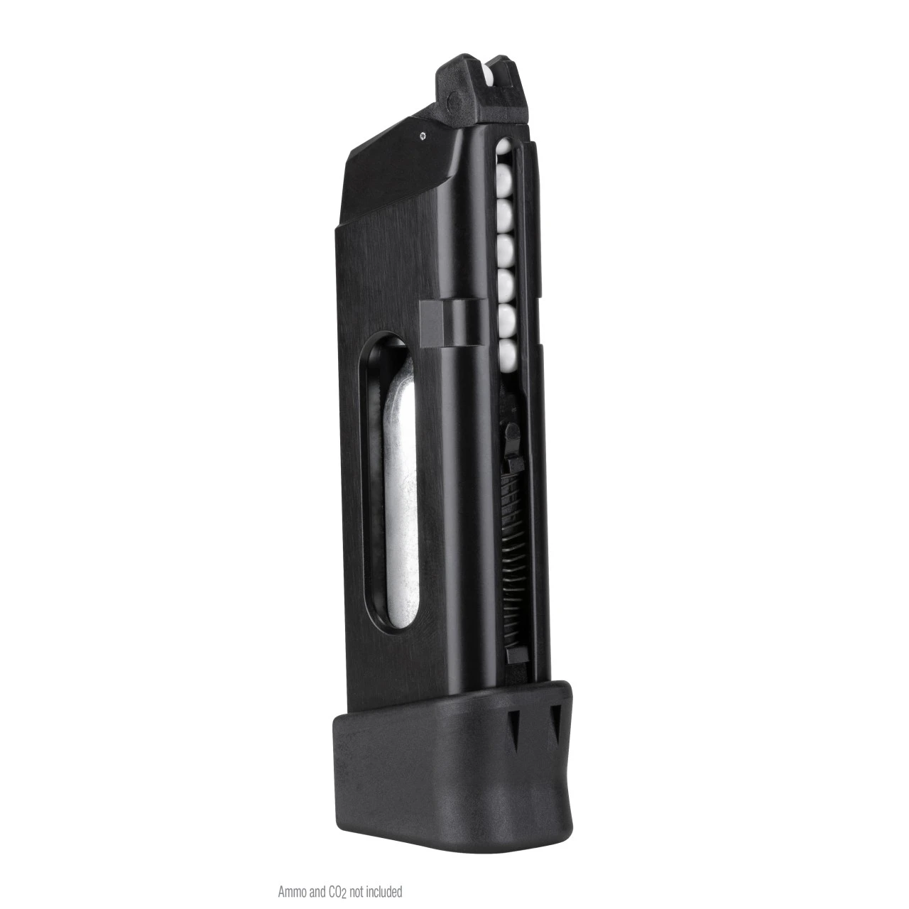UMAREX/SRC GLOCK 19 GEN5 MOS 17 ROUND CO2 AIRSOFT MAGAZINE - BLACK 