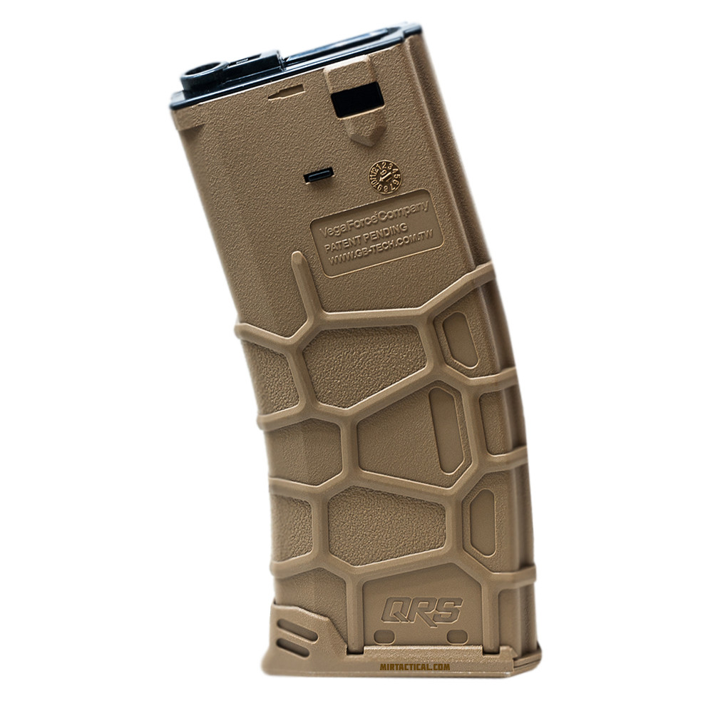 VFC QRS 300 ROUND HIGH CAPACITY M16/M4 AIRSOFT MAGAZINE FDE low price