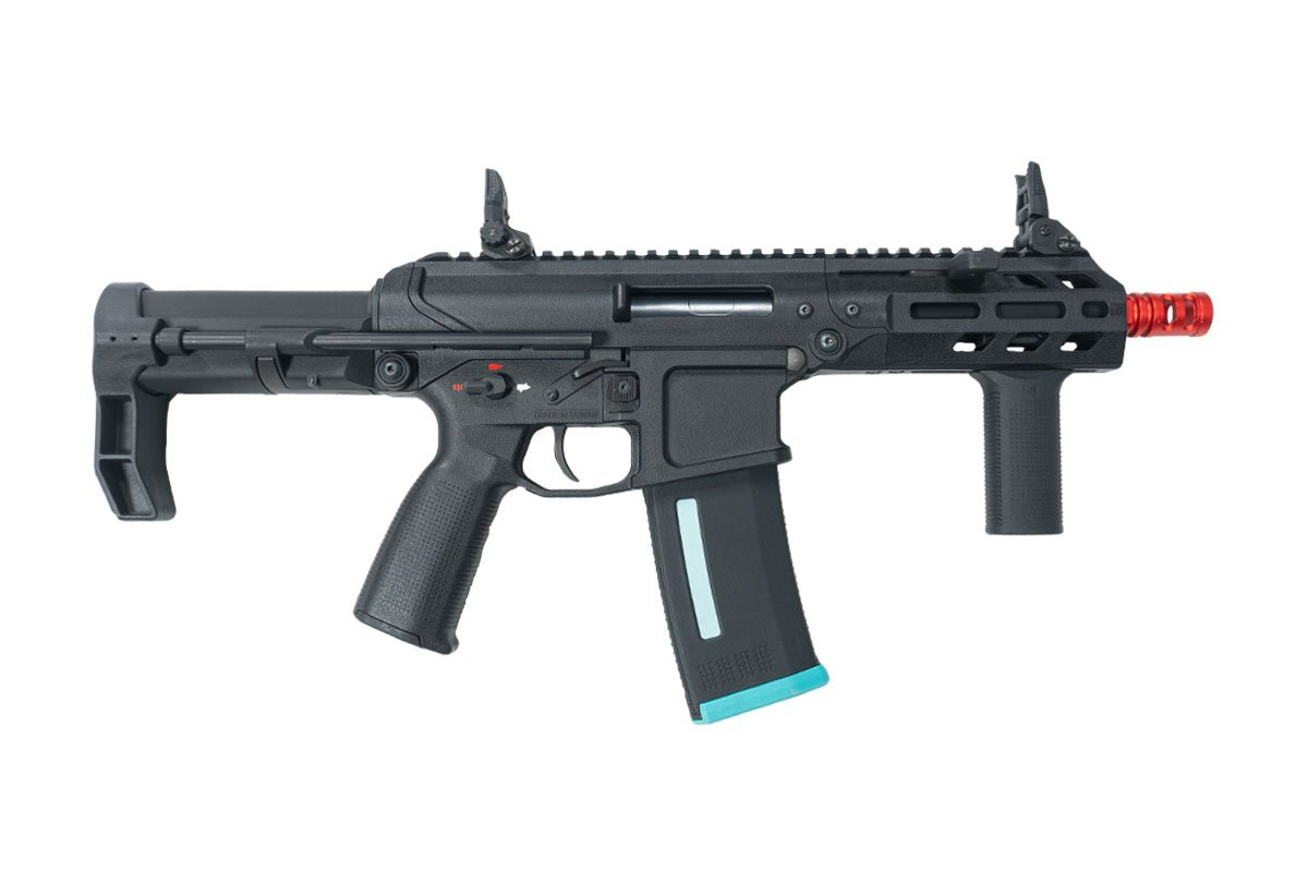 KWA ORIGINAL EVE4 PDW AEG2.5+ AEG AIRSOFT RIFLE BLACK