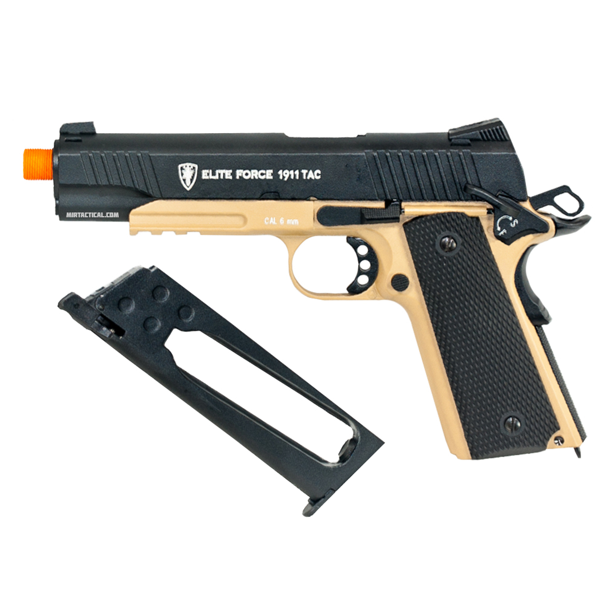 Elite Force 1911 Tactical Gen 3 Co2 Blowback Airsoft Pistol Desertblack 5906