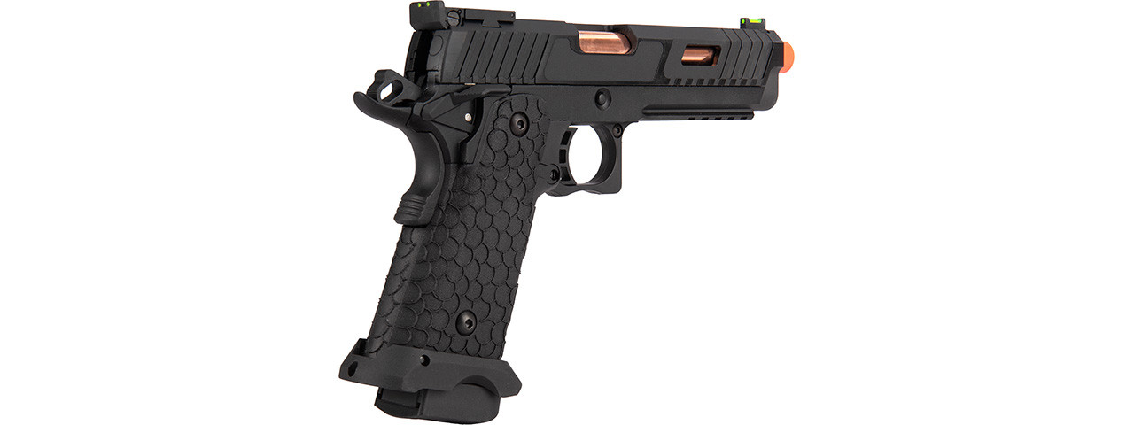 KLI BABA YAGA HICAPA 5.1 CO2 GAS BLOWBACK AIRSOFT PISTOL BLACK MiR