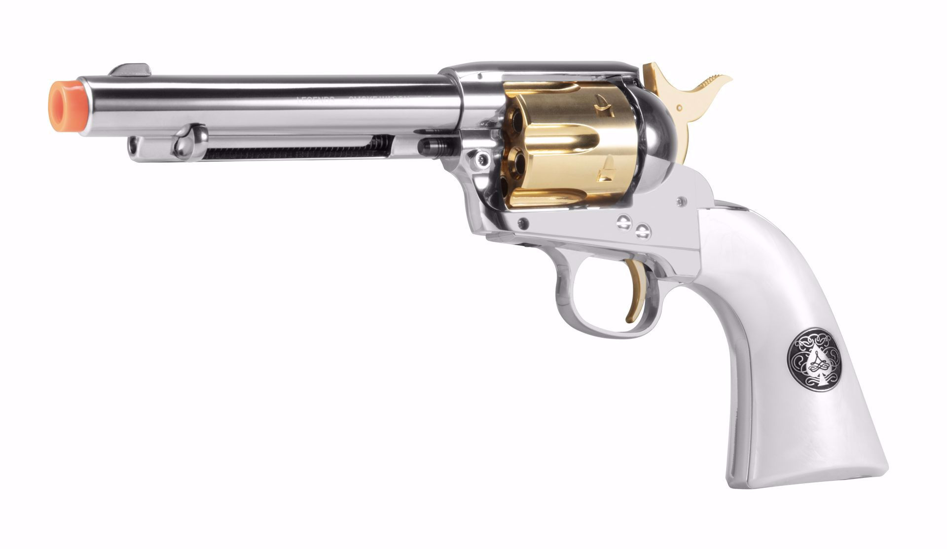 ELITE FORCE LEGENDS SMOKE WAGON REVOLVER GOLD LIMITED EDITION MiR