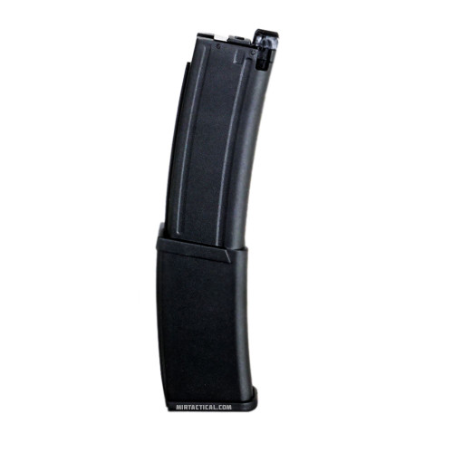 ELITE FORCE VFC HK MP7 NAVY 40 ROUNDS GREEN GAS BLOWBACK AIRSOFT MAGAZINE - BLACK