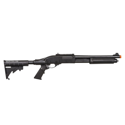 JAG ARMS SCATTERGUN TS SERIES GAS AIRSOFT SHOTGUN - BLACK