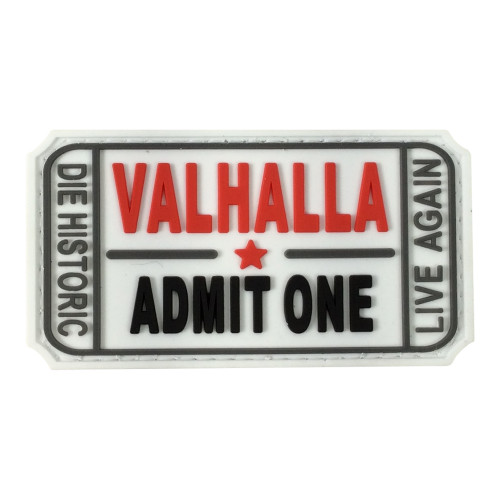 VALHALLA ADMIT ONE WHITE