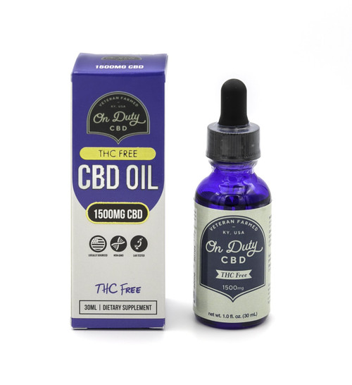 THC FREE  CBD OIL 1500MG