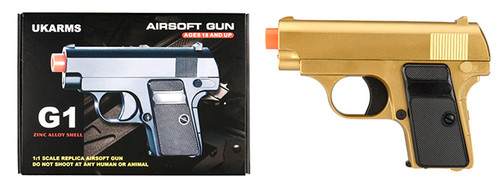 UK ARMS G1 GOLD SPRING PISTOL