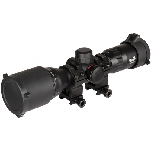 LANCER TACTICAL 3-9X32 AOL MIL-DOT RIFLE SCOPE - BLACK