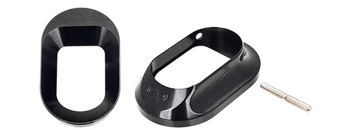 AIRSOFT MASTERPIECE HUGH INFINITY MAGWELL FOR ALUMINUM GRIP BLACK