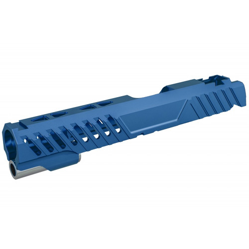 AIRSOFT MASTERPIECE EDGE BLUE STANDARD SLIDE FOR HI CAPA 1911