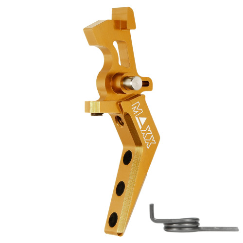 MAXX CNC ALUMINUM ADVANCED SPEED TRIGGER (STYLE A) - GOLD