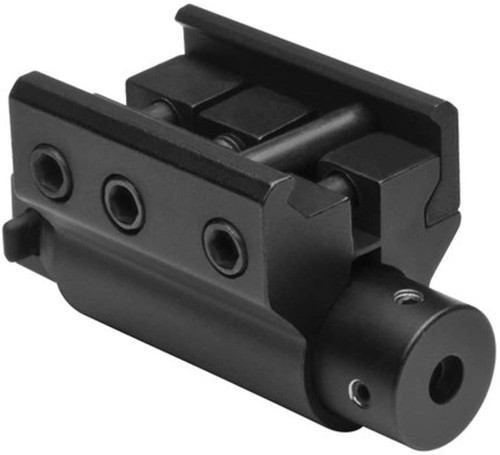 NCSTAR COMPACT RED LASER WITH WEAVER RAIL MOUNT - BLACK