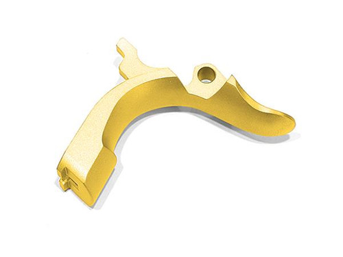 AIRSOFT MASTERPIECE STEEL GRIP SAFETY TYPE 1 DESIGN GOLD