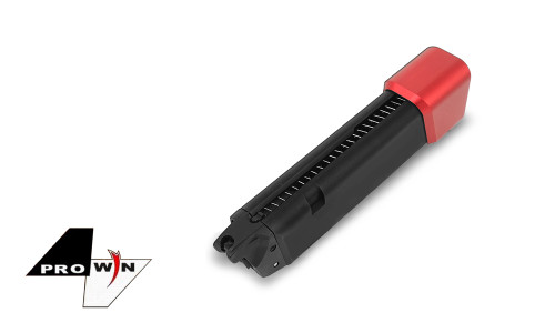 PRO-WIN GLOCK AIRSOFT 36RND MAGAZINE GREEN GAS RED