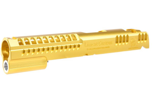 AIRSOFT MASTERPIECE LIMCAT CUSTOM STANDARD GOLD STANDARD SLIDE FOR HI CAPA 1911