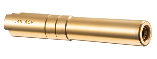 AIRSOFT MASTERPIECE STEEL FIX OUTER BARREL FOR HI-CAPA 4.3 GBB PISTOL GOLD