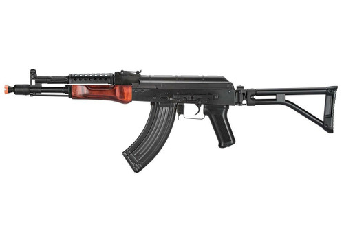 LCT-G-04-AEG LCT AIRSOFT G-04 NV FULL METAL AEG W/ REAL WOOD & SIDE FOLDING STOCK