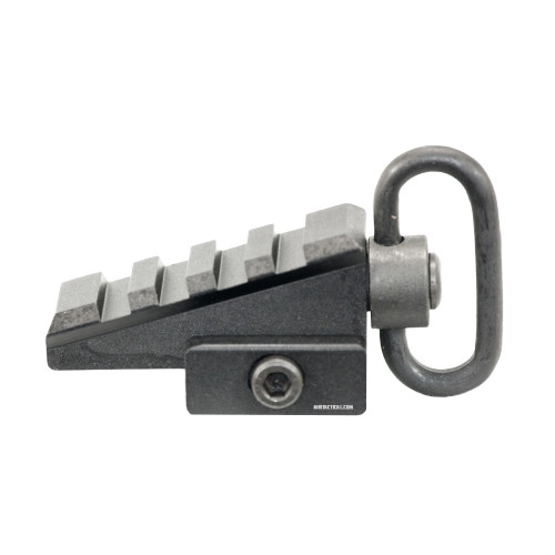 ANGLED RAIL SLING MOUNT ADAPTER BLK