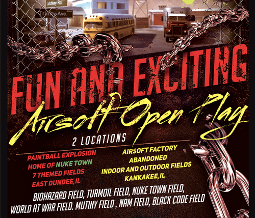 PAINTBALL EXPLOSION OUTDOOR OPEN PLAY - HOSTED BY MIR TACTICAL - AIRSOFT SUNDAYS