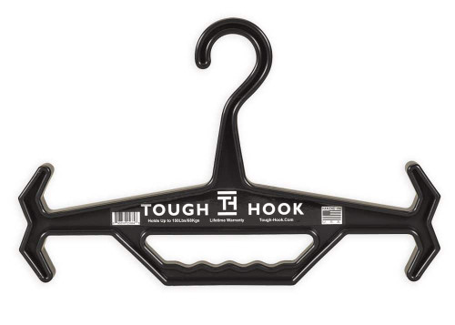 TOUGH HOOK ORIGINAL HANGER W/ CARRY HANDLE - BLACK