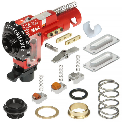 MAXX CNC ALUMINUM HOPUP CHAMBER M4A PRO FOR FOR TM STANDARD M4/M16 AEG (EXCEPT KWA)