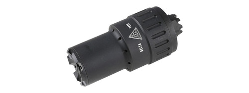 ATLAS CUSTOM WORKS MPI STYLE AK KP-9 FLASH HIDER 14MM CCW - BLACK