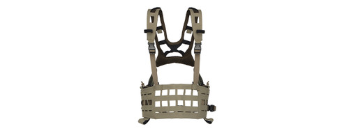 LANCER TACTICAL LIGHTWEIGHT SPC TACTICAL CHEST RIG - RANGER GREEN