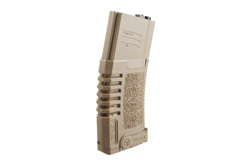 ARES AMOEBA AM4 250 ROUND M4 HIGH CAP AIRSOFT MAGAZINE - DARK EARTH