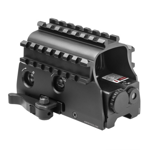 TRI RAIL GREEN DOT W/ RED LASER QR MOUNT for $89.99 at MiR Tactical