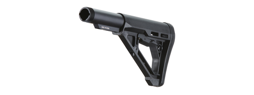 RANGER ARMORY DELTA STYLE STOCK FOR M4/M16 AIRSOFT AEG RIFLES - BLACK