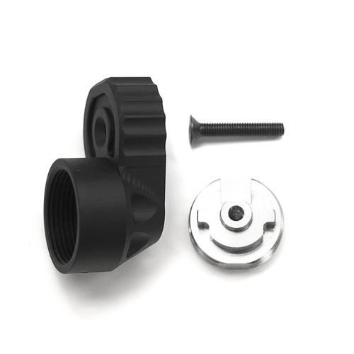WOLVERINE HERETIC LABS CNC DROP STOCK ADAPTER - BLACK
