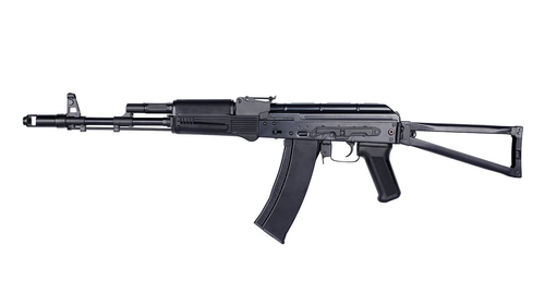 E&L ESSENTIAL AKS-74MN AEG AIRSOFT RIFLE W/ TRIANGLE FOLDING STOCK - BLACK