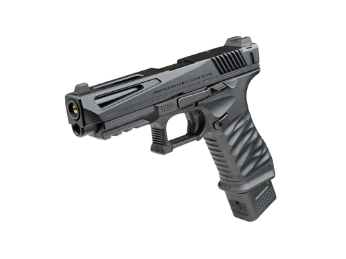 ICS INTERNATIONAL COMPETITION PISTOL (ICP) GREEN GAS BLOWBACK AIRSOFT PISTOL - BLACK