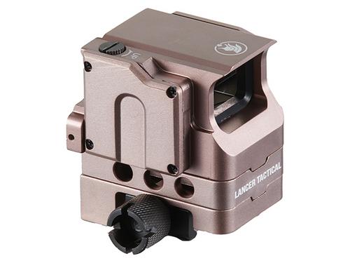LANCER TACTICAL FC1 RED DOT REFLEX SIGHT - CHAMPAGNE