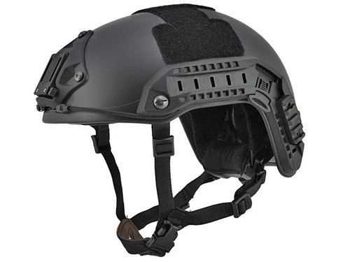 LANCER TACTICAL MARITIME HELMET ABS - MED/LG - BLACK