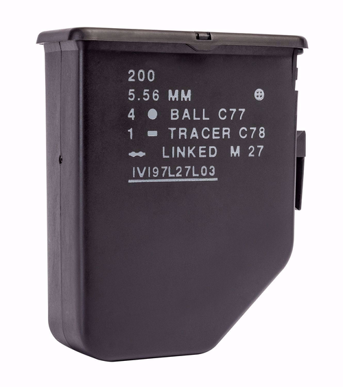 ELITE FORCE / VFC 4000 ROUND BOX MAGAZINE FOR H&K MG4 AEG - BLACK