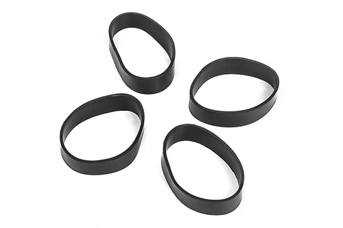 ATLAS CUSTOM WORKS ACCESSORY RUBBER RING 4 PACK - BLACK