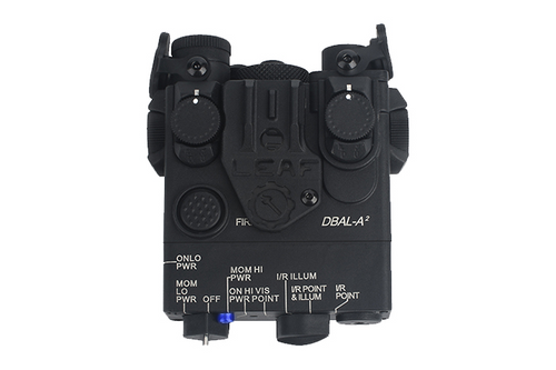 ATLAS CUSTOM WORKS DBAL-A2 LIGHTING AND STROBE VERSION - BLACK