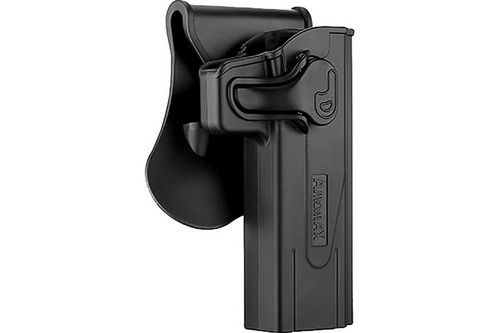 AMOMAX TACTICAL HOLSTER FOR STI HI-CAPA 2011 SERIES PISTOLS - RIGHT HAND - BLACK